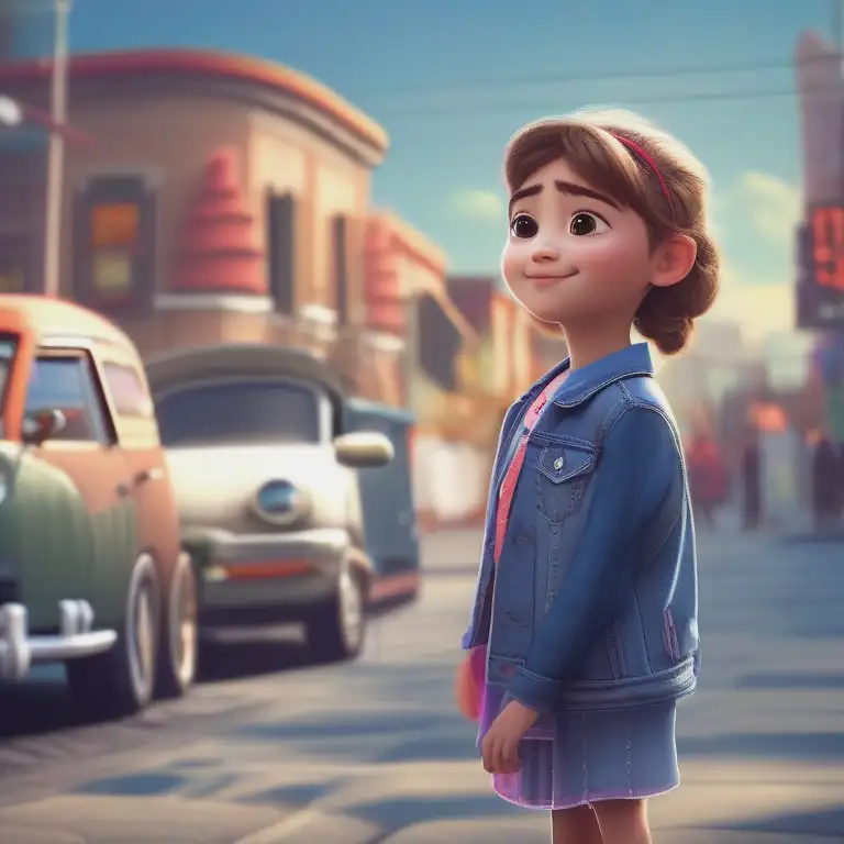 Pixar style AI character
