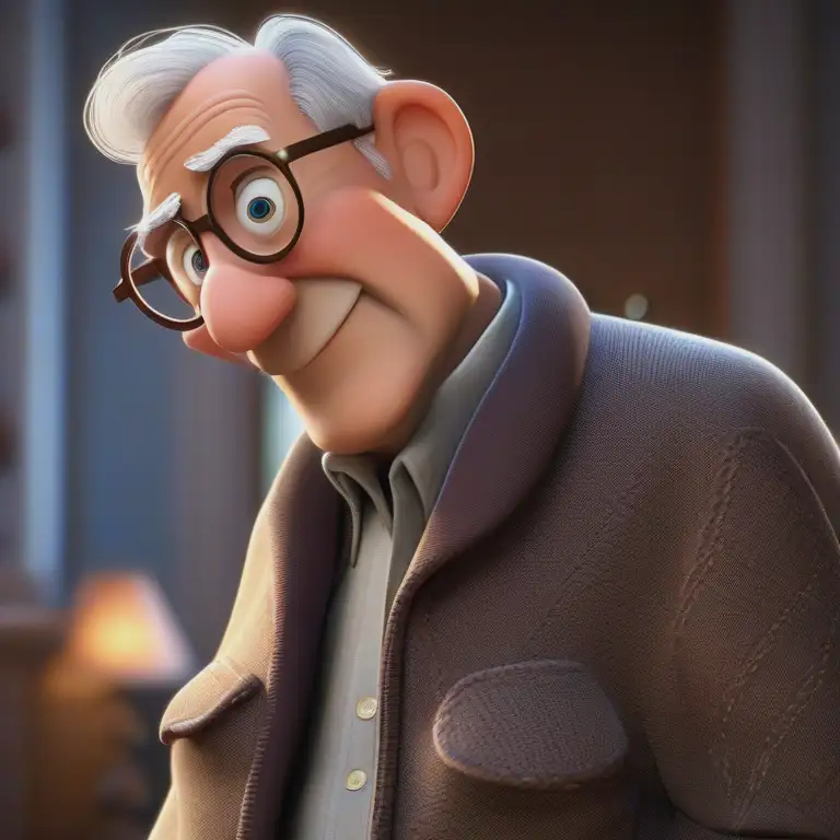Professional AI-generated realistic character portrait with detailed facial features and studio lighting.
