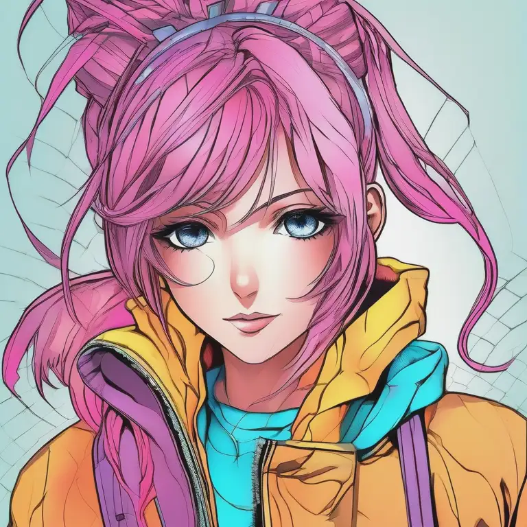 High-detail realistic character portrait with natural lighting and textures from our AI generator.